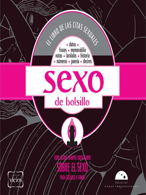 cover image of Sexo de bolsillo, el libro de las citas sexuales